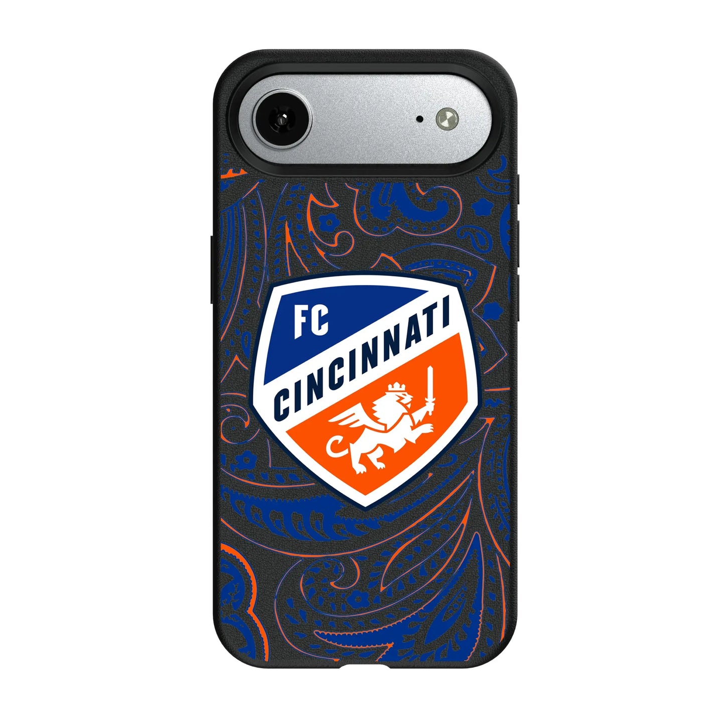 FC Cincinnati Paisley MagSafe Compatible Phone Case for Apple iPhone