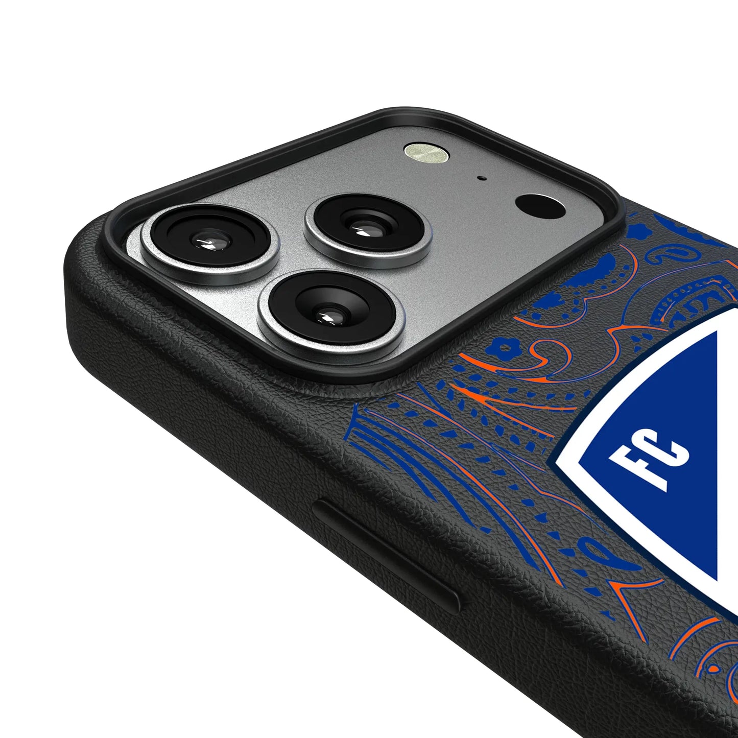 FC Cincinnati Paisley MagSafe Compatible Phone Case for Apple iPhone