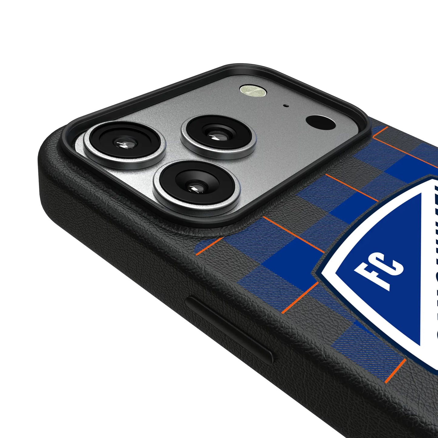 FC Cincinnati Plaid MagSafe Compatible Phone Case for Apple iPhone