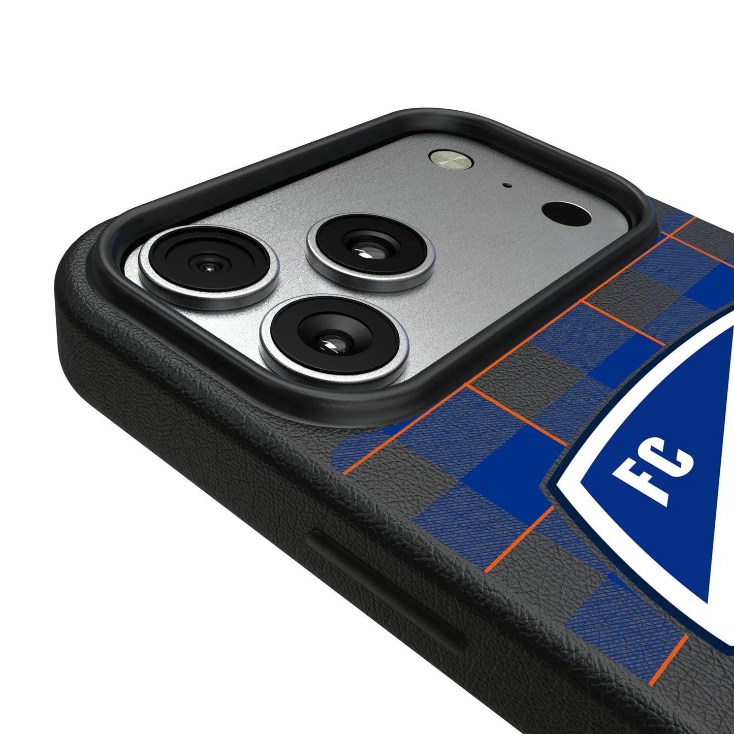 FC Cincinnati Plaid MagSafe Compatible Phone Case for Apple iPhone