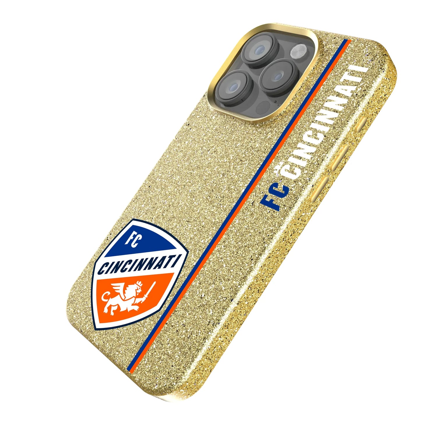 FC Cincinnati Sidebar Bling Phone Case for Apple iPhone