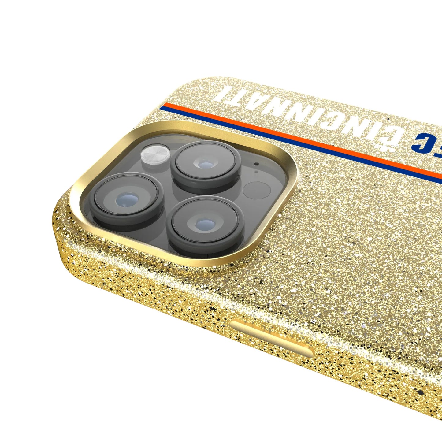 FC Cincinnati Sidebar Bling Phone Case for Apple iPhone
