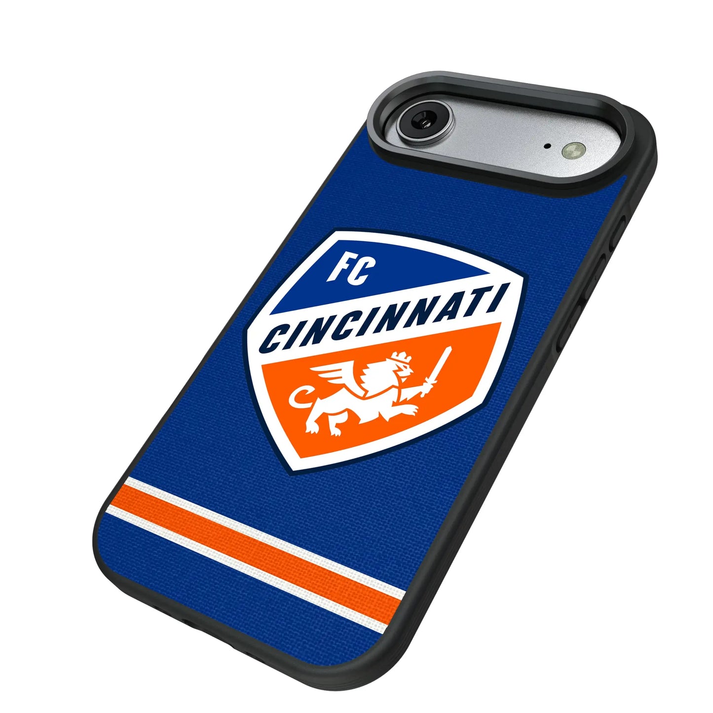 FC Cincinnati Stripe Bump Phone Case for Apple iPhone