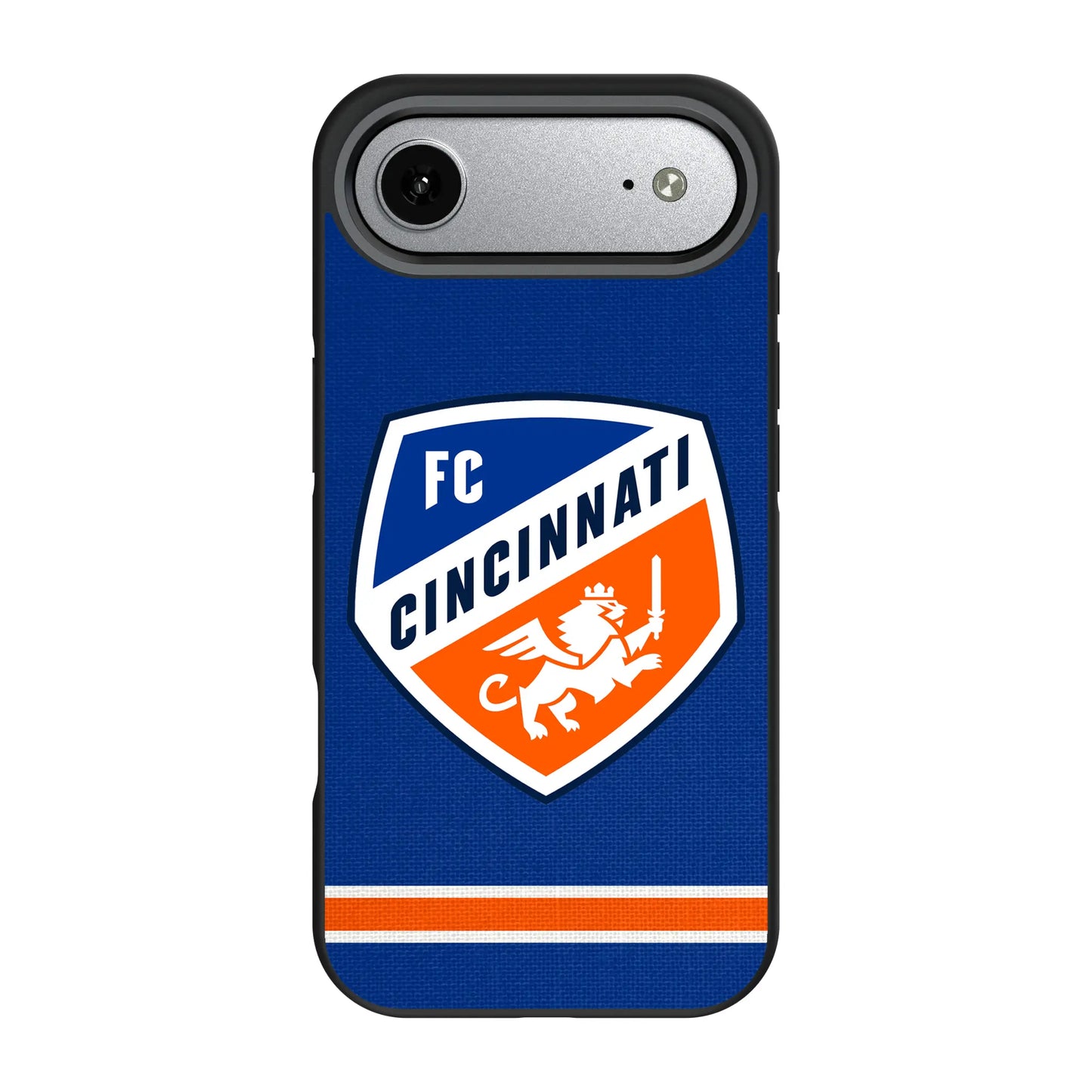 FC Cincinnati Stripe Bump Phone Case for Apple iPhone