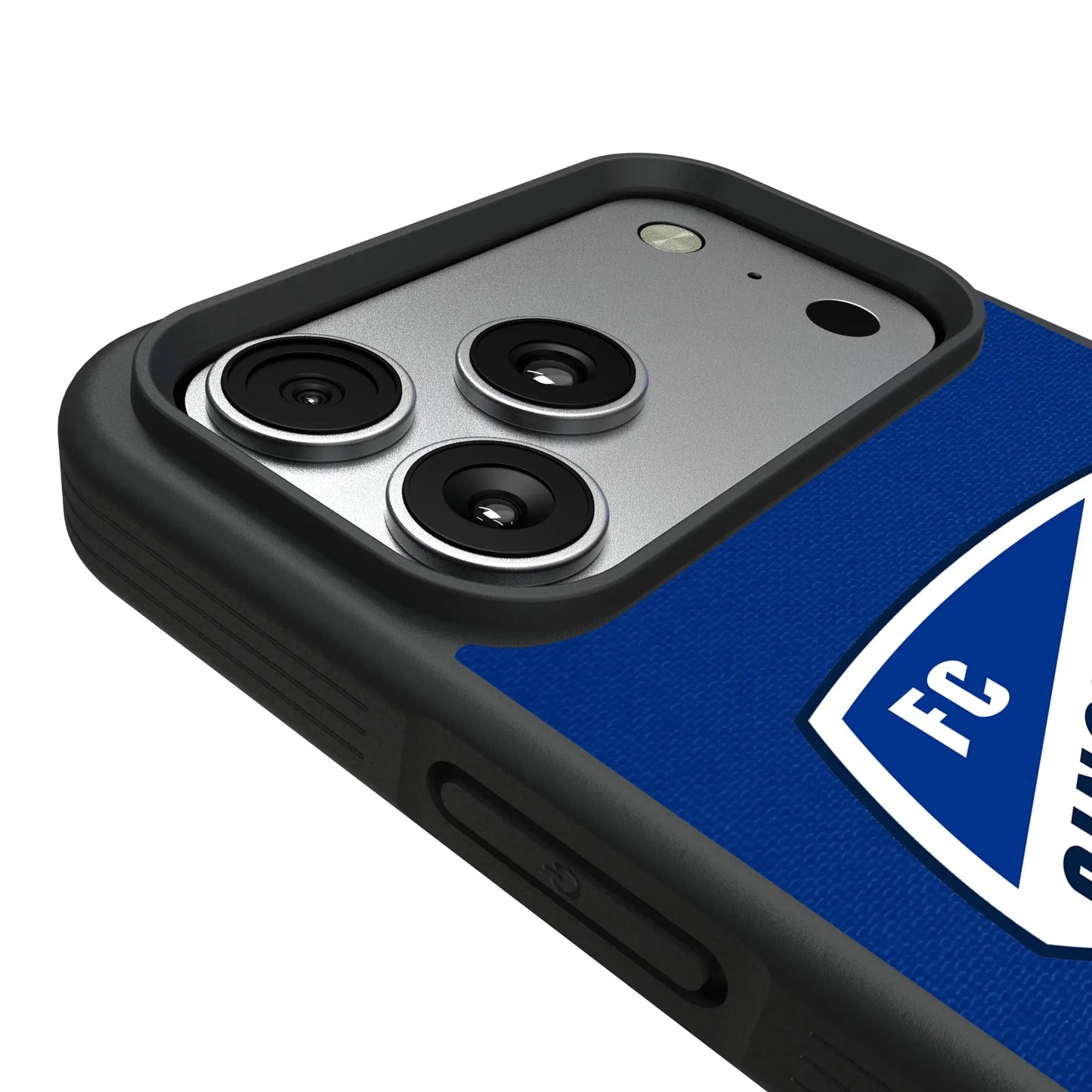 FC Cincinnati Stripe Bump Phone Case for Apple iPhone