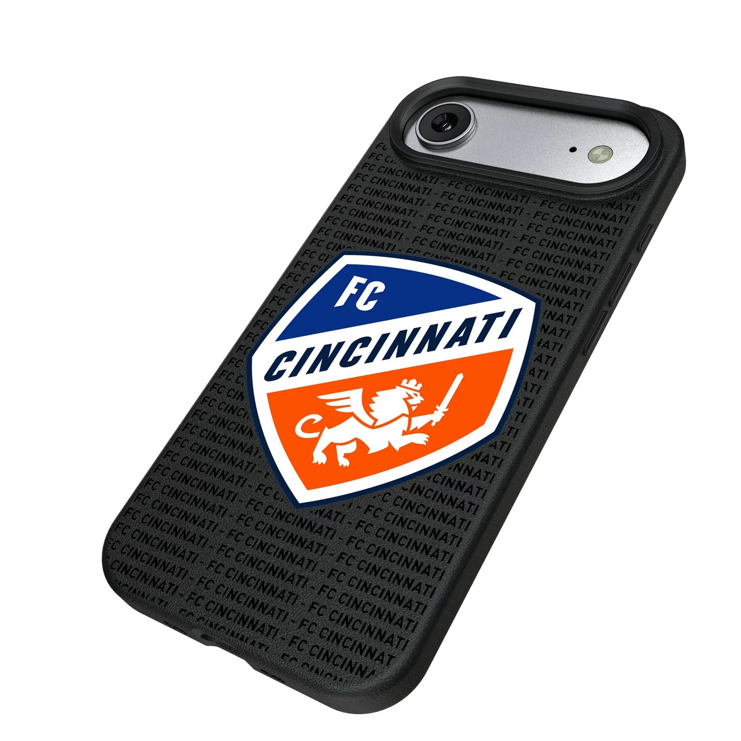 FC Cincinnati Text Backdrop MagSafe Compatible Phone Case for Apple iPhone