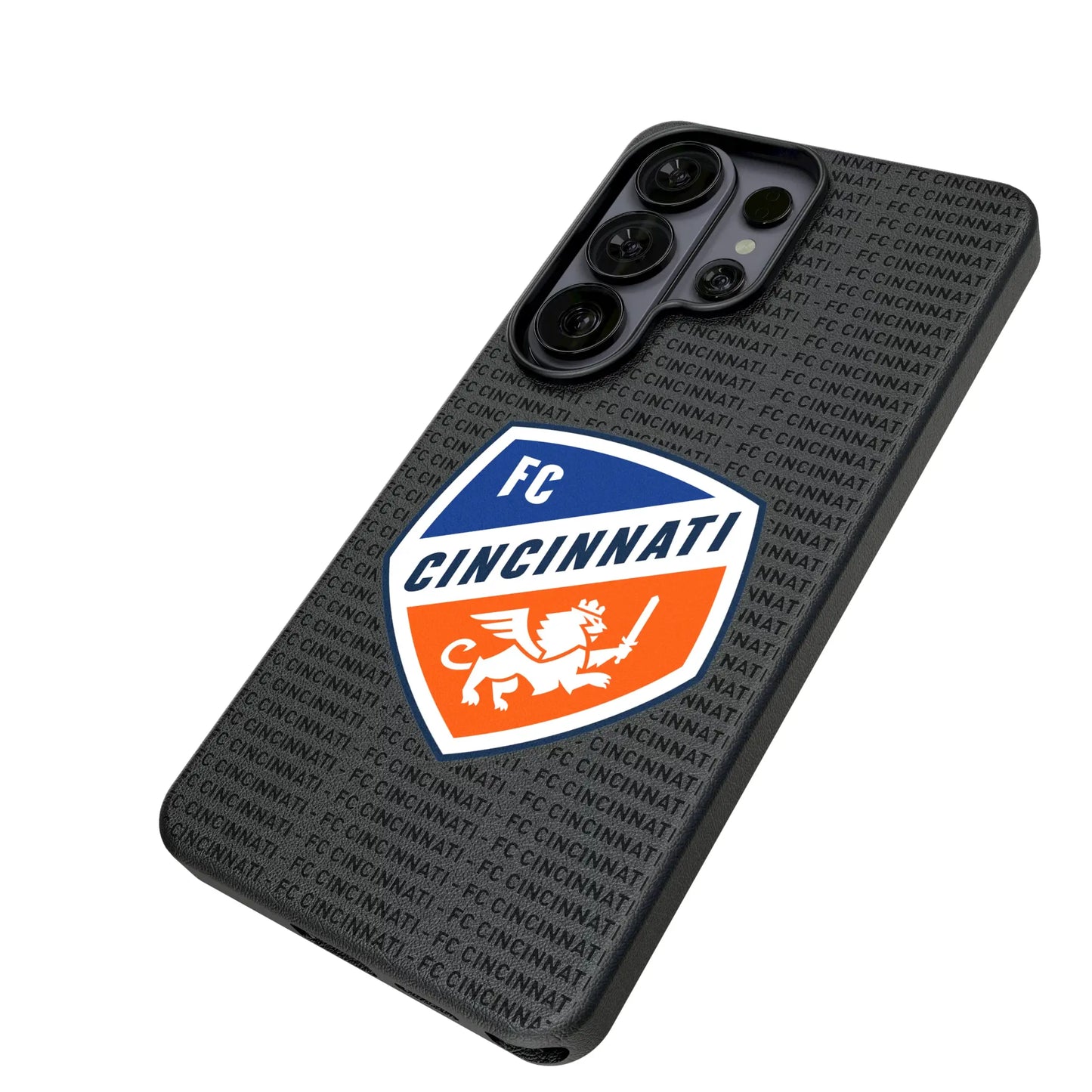FC Cincinnati Text Backdrop MagSafe Compatible Phone Case for Samsung Galaxy