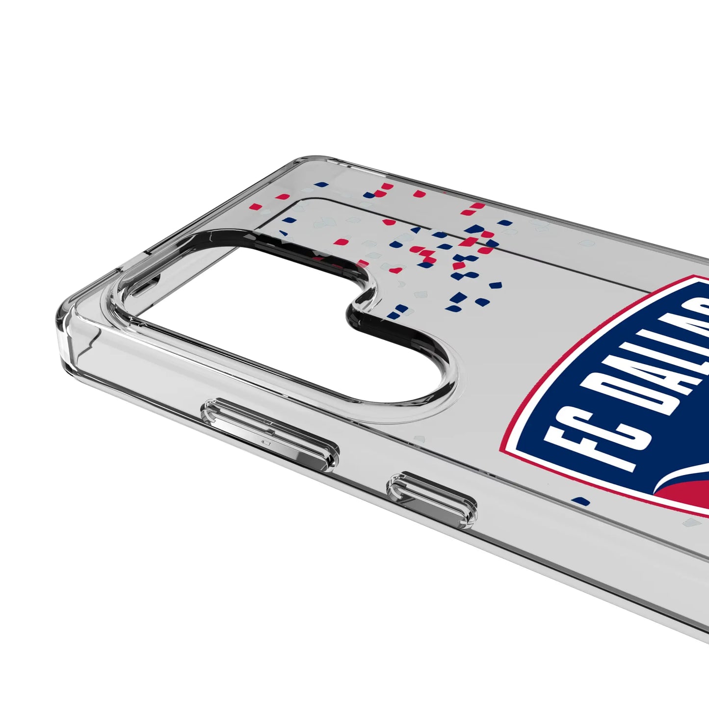 FC Dallas Confetti Clear Phone Case for Samsung Galaxy