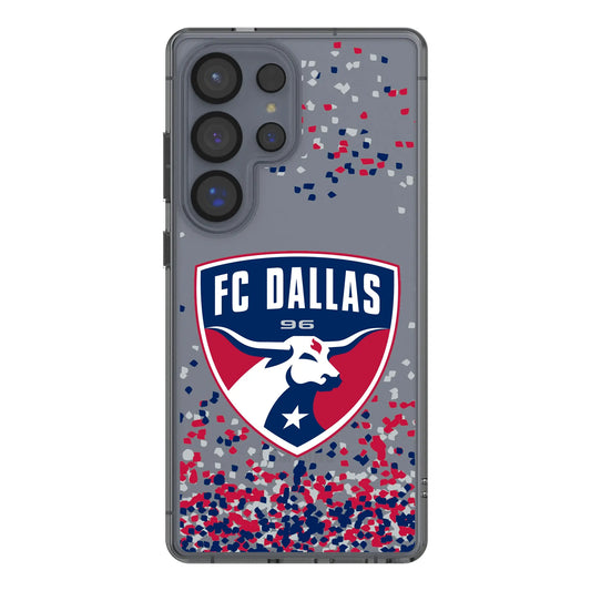FC Dallas Confetti Clear Phone Case for Samsung Galaxy