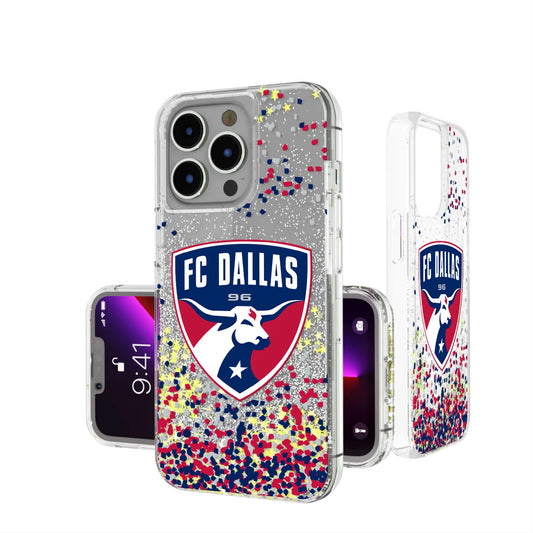 FC Dallas Confetti Glitter Phone Case for Apple iPhone