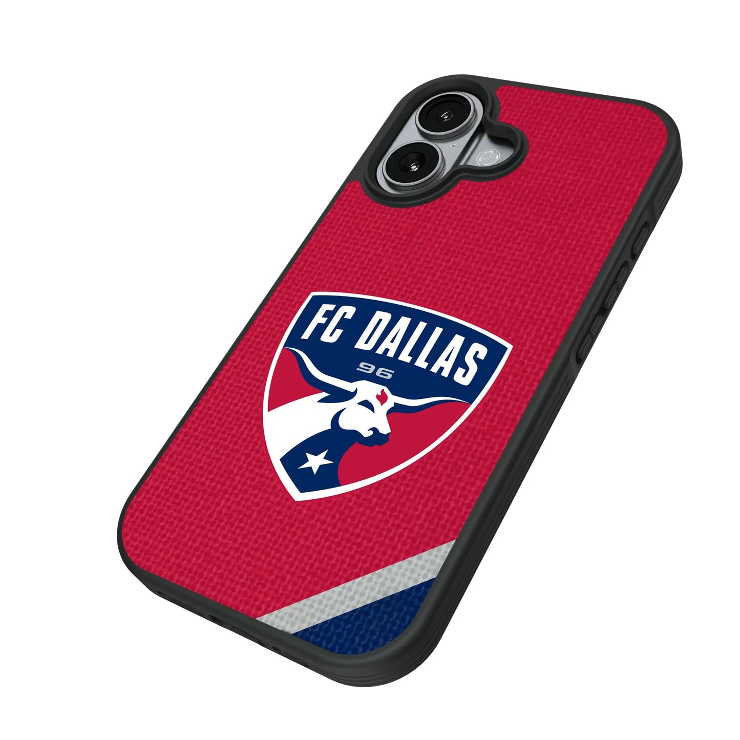 FC Dallas Diagonal Stripe Bump Phone Case for Apple iPhone