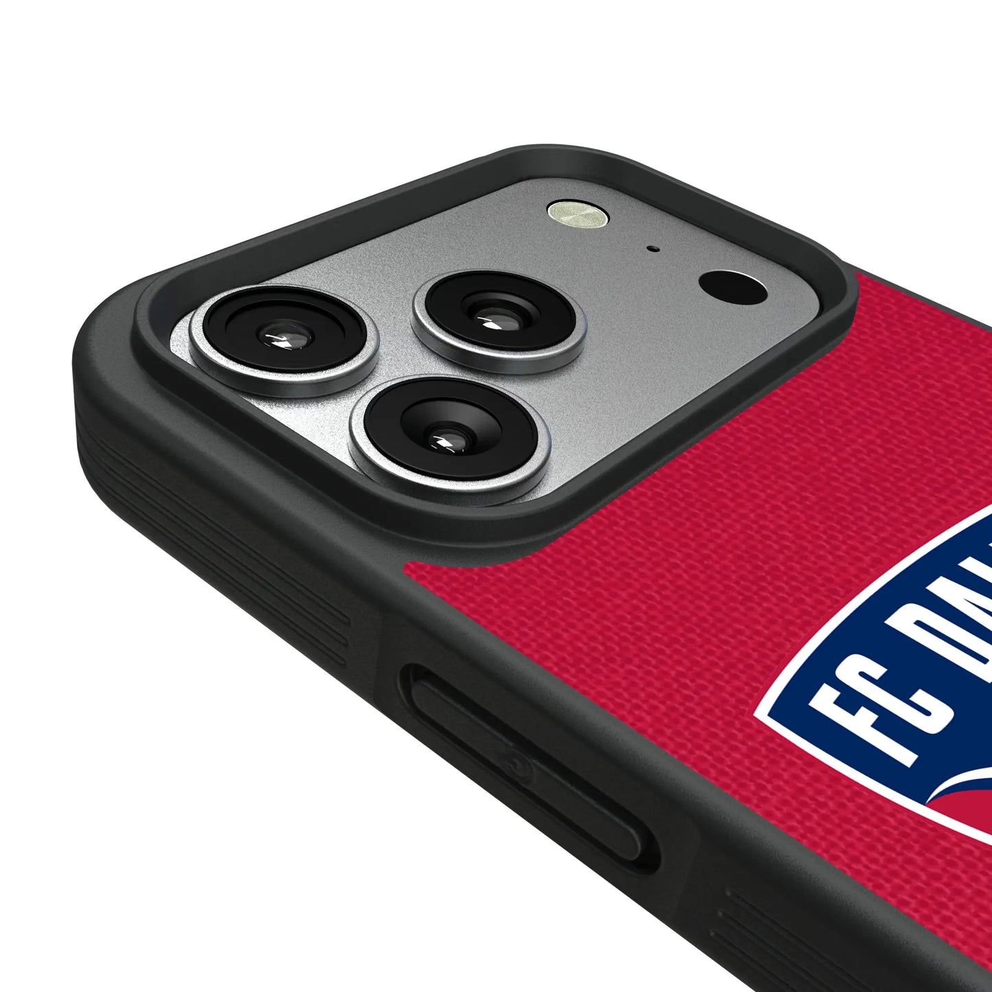 FC Dallas Diagonal Stripe Bump Phone Case for Apple iPhone
