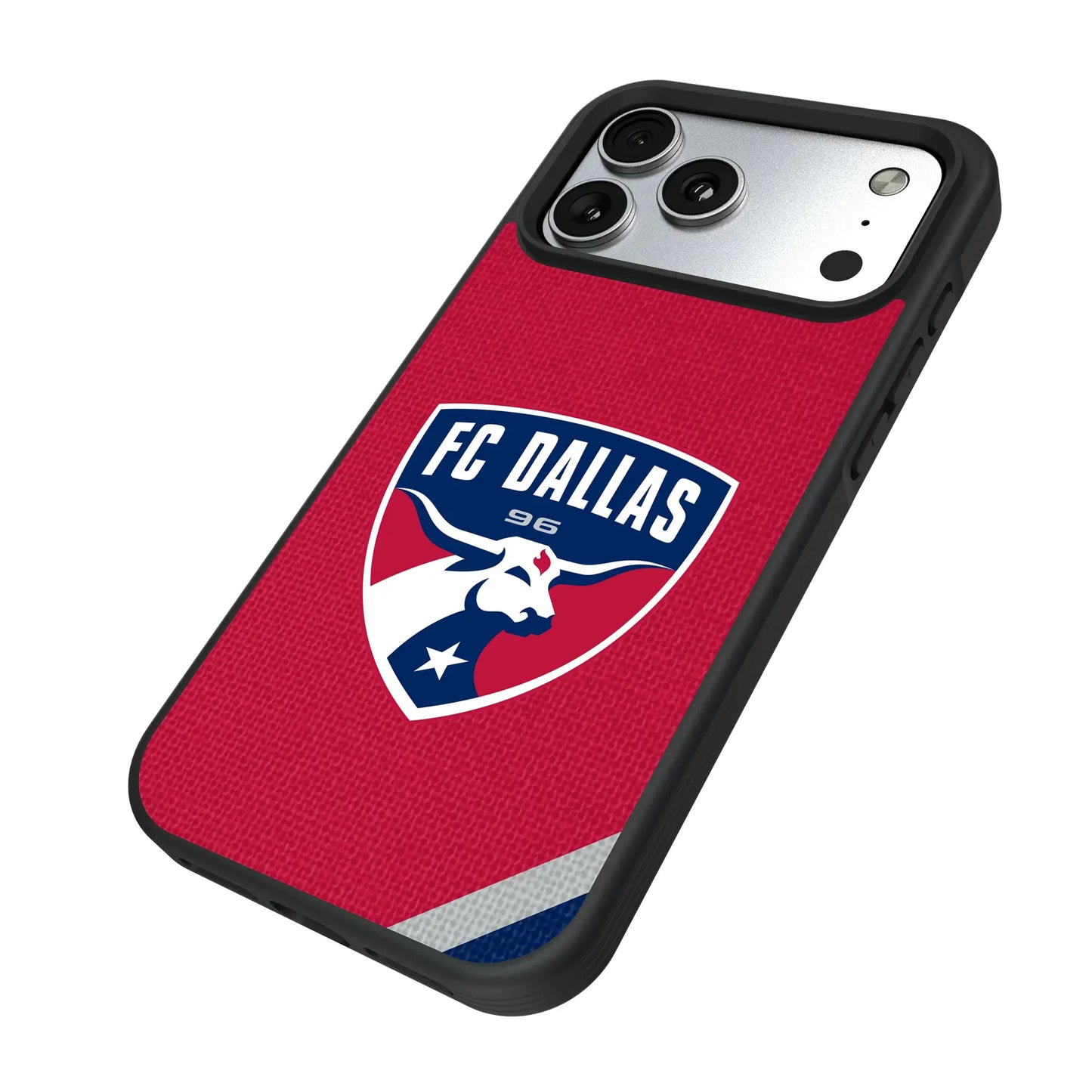 FC Dallas Diagonal Stripe Bump Phone Case for Apple iPhone