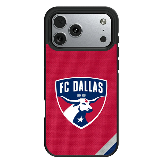 FC Dallas Diagonal Stripe Bump Phone Case for Apple iPhone