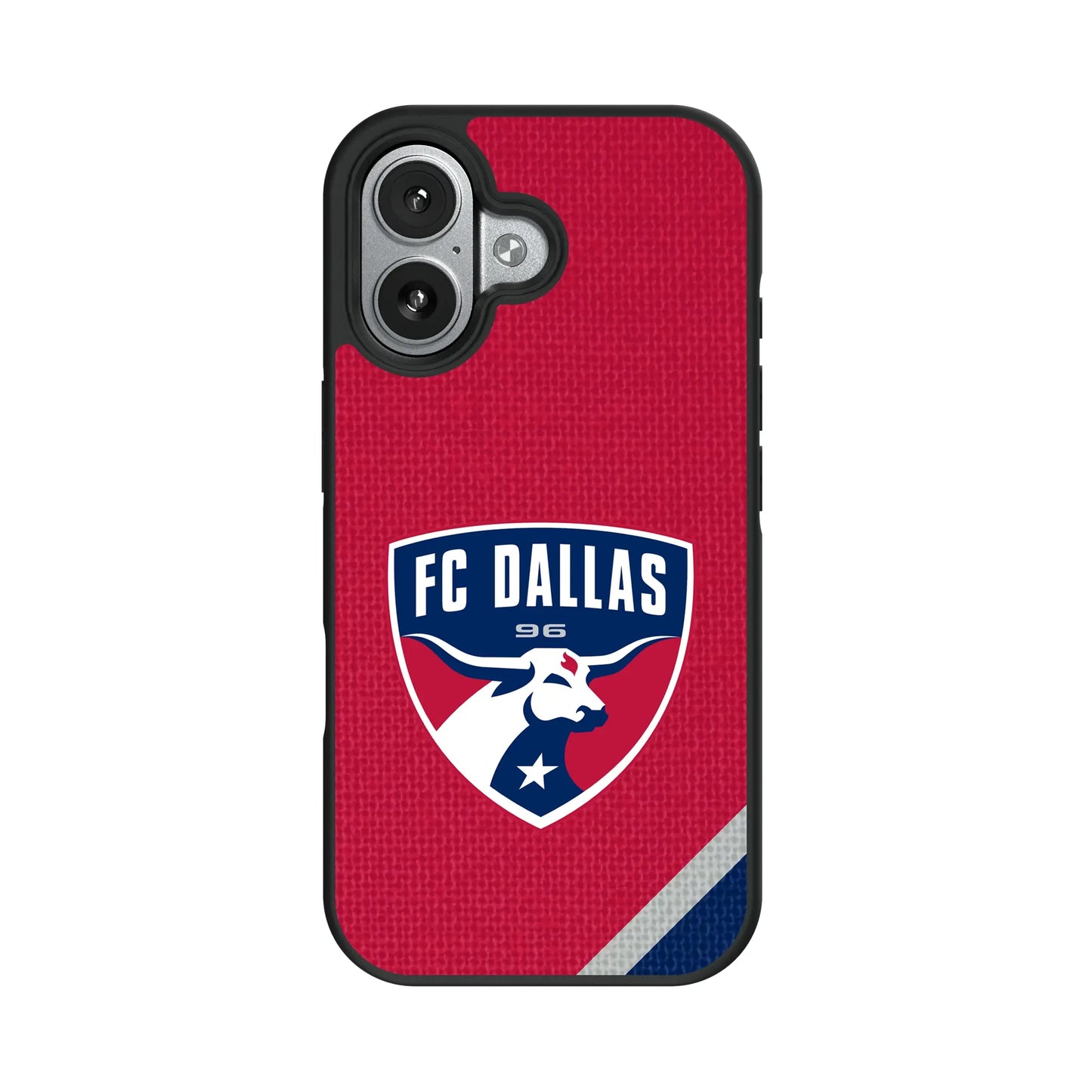 FC Dallas Diagonal Stripe Bump Phone Case for Apple iPhone