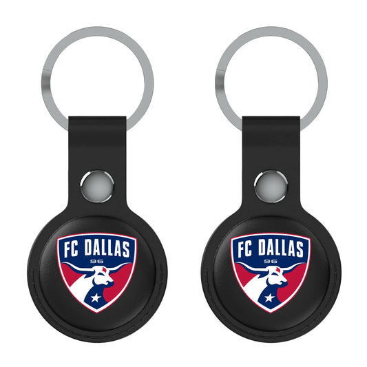 FC Dallas Insignia Black Airtag Holder 2-Pack