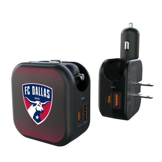 FC Dallas Linen 2 in 1 USB A/C Charger