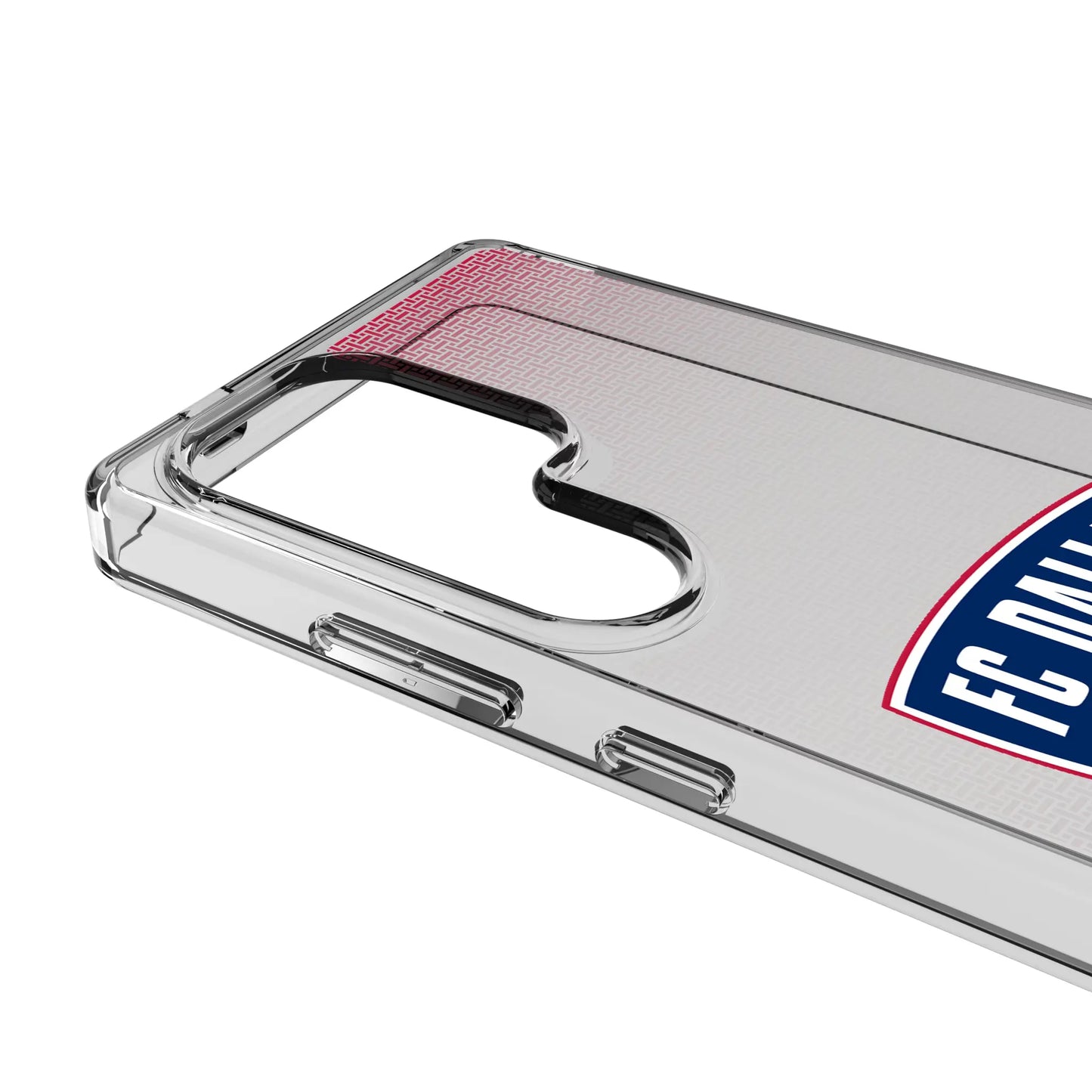 FC Dallas Linen Clear Phone Case for Samsung Galaxy