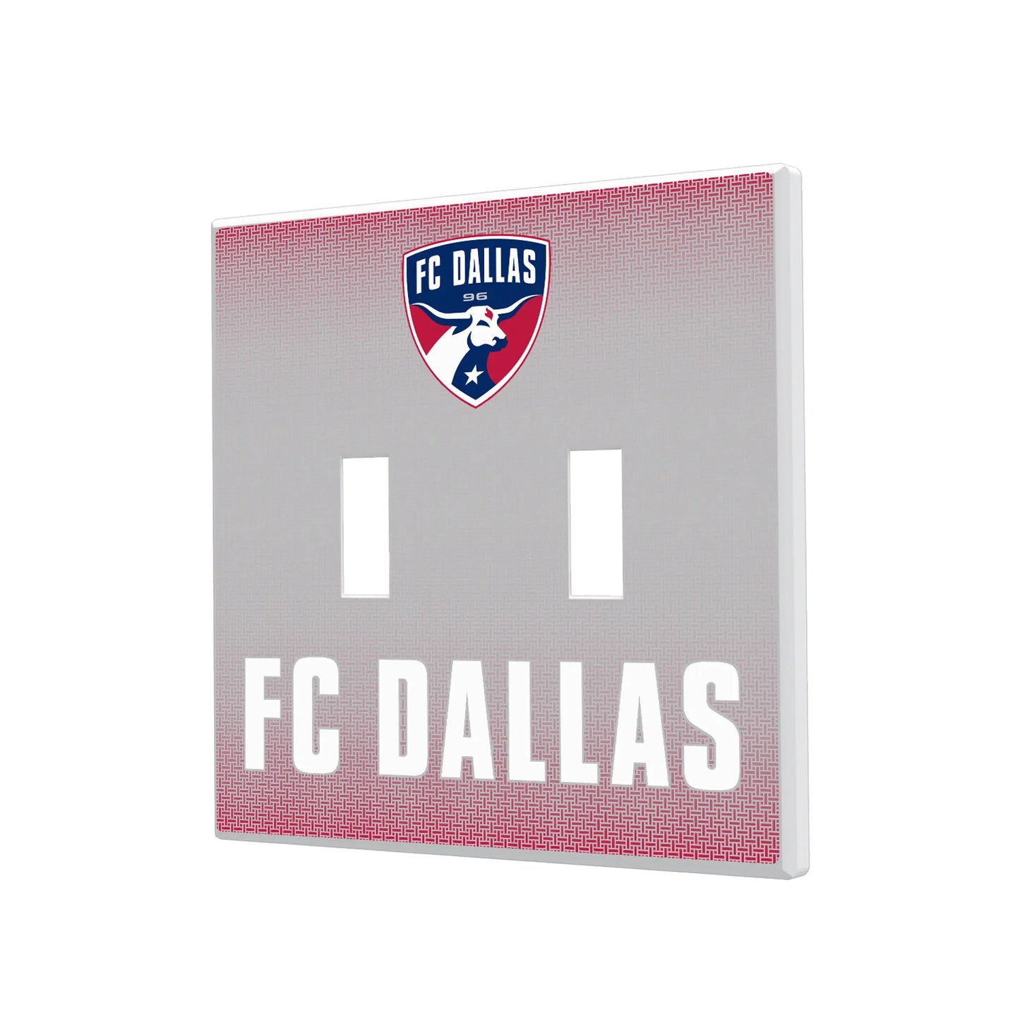 FC Dallas Linen Hidden-Screw Light Switch Plate