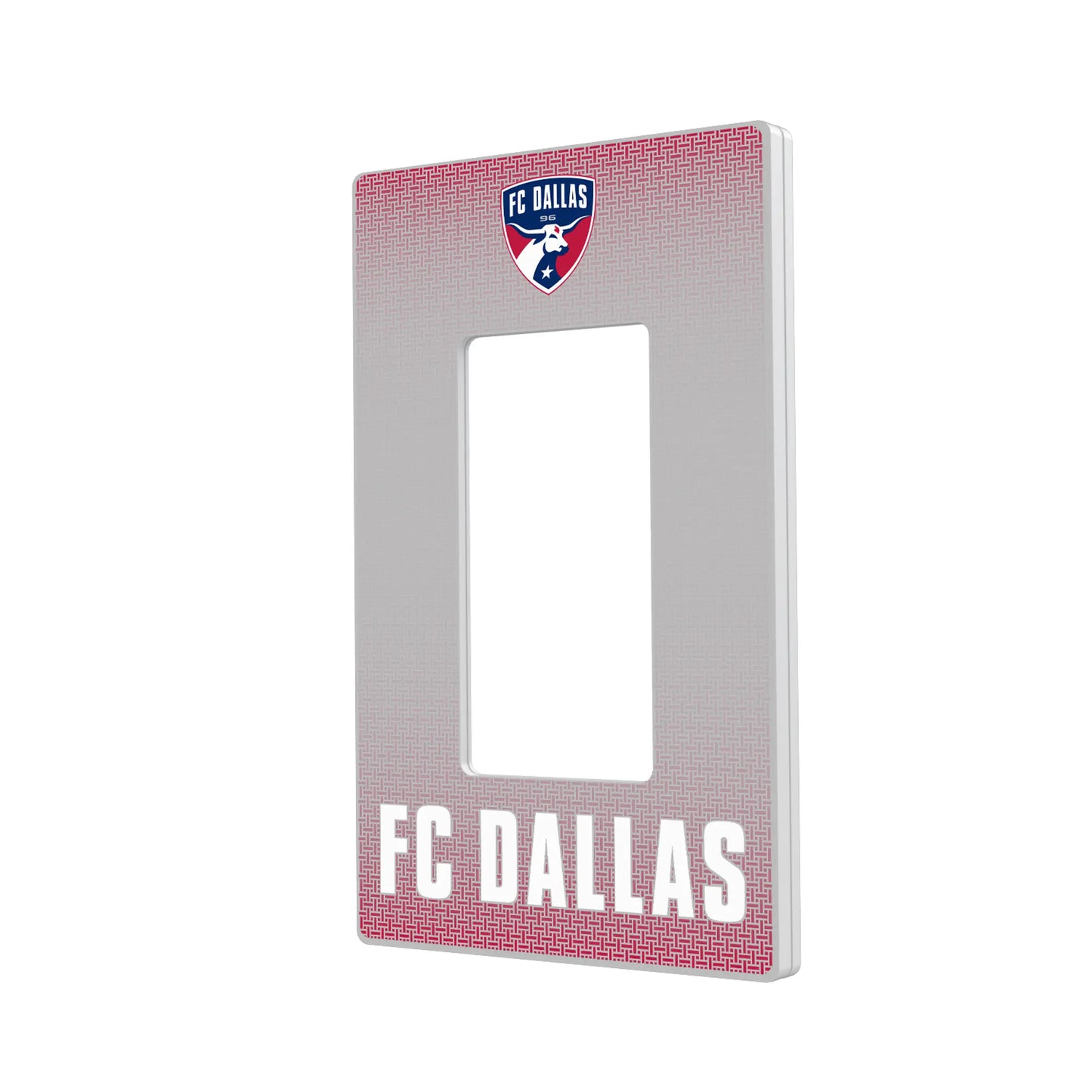 FC Dallas Linen Hidden-Screw Light Switch Plate