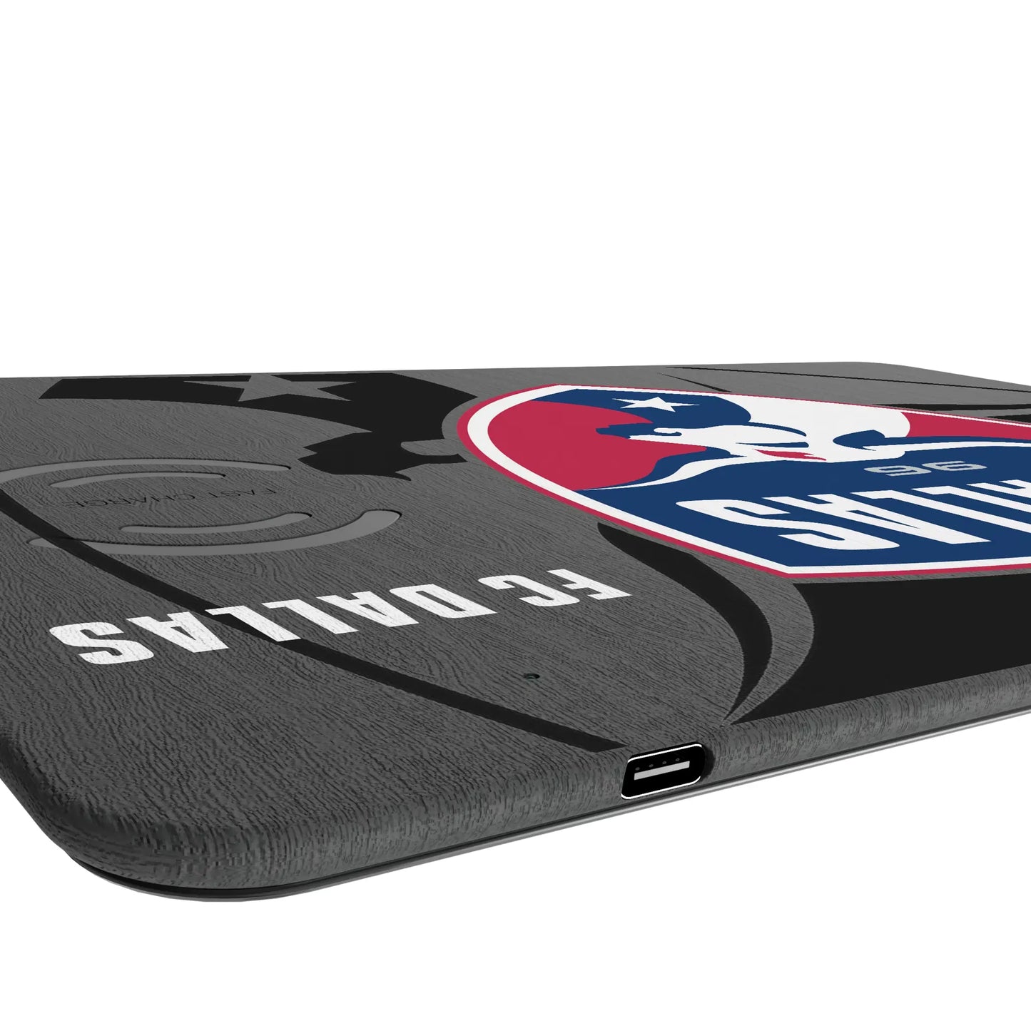 FC Dallas Monocolor Tilt 15-Watt Wireless Charger and Mouse Pad