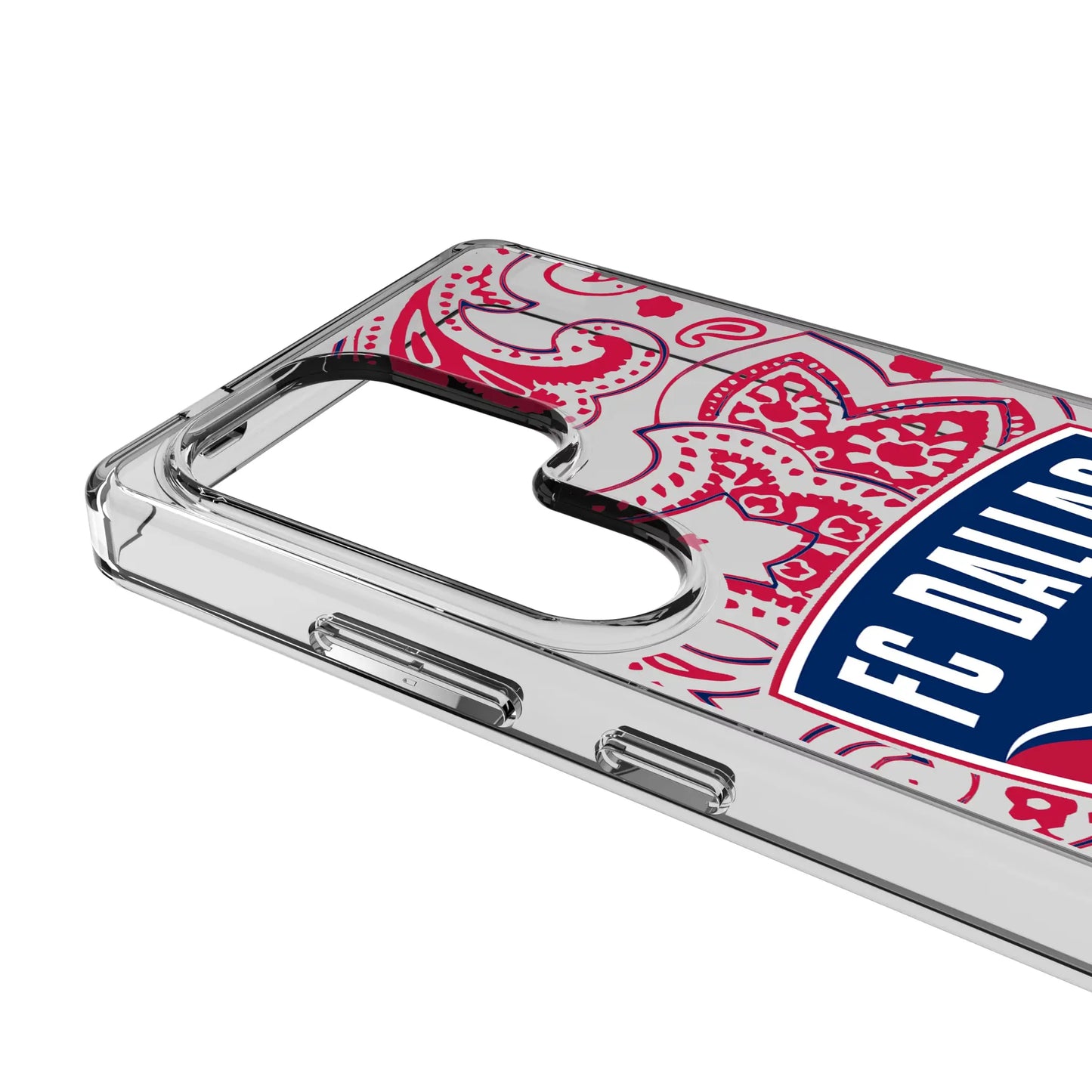 FC Dallas Paisley Clear Phone Case for Samsung Galaxy
