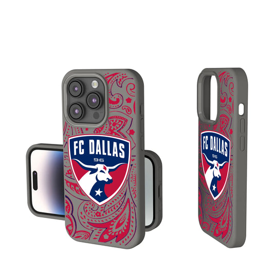 FC Dallas Paisley Soft Touch Phone Case for Apple iPhone