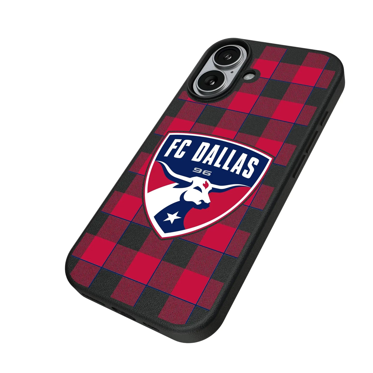 FC Dallas Plaid MagSafe Compatible Phone Case for Apple iPhone