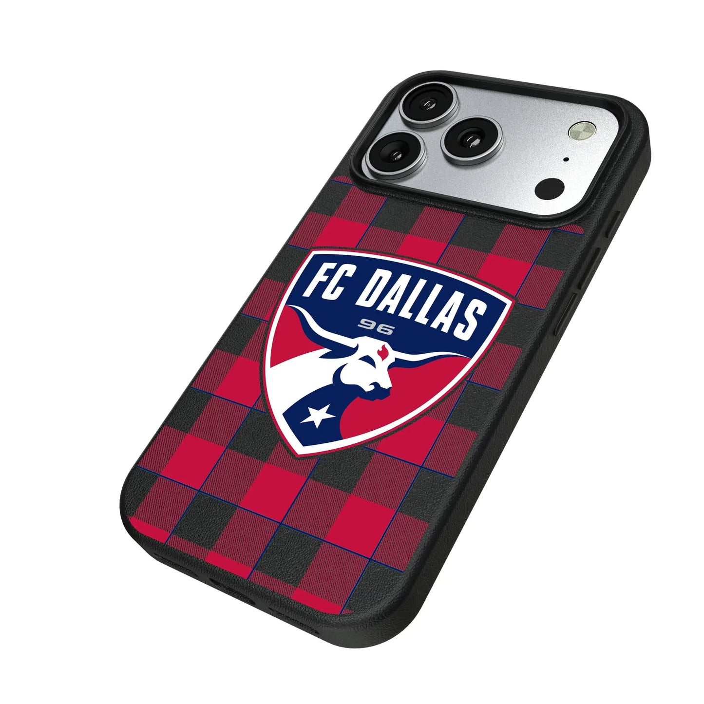 FC Dallas Plaid MagSafe Compatible Phone Case for Apple iPhone