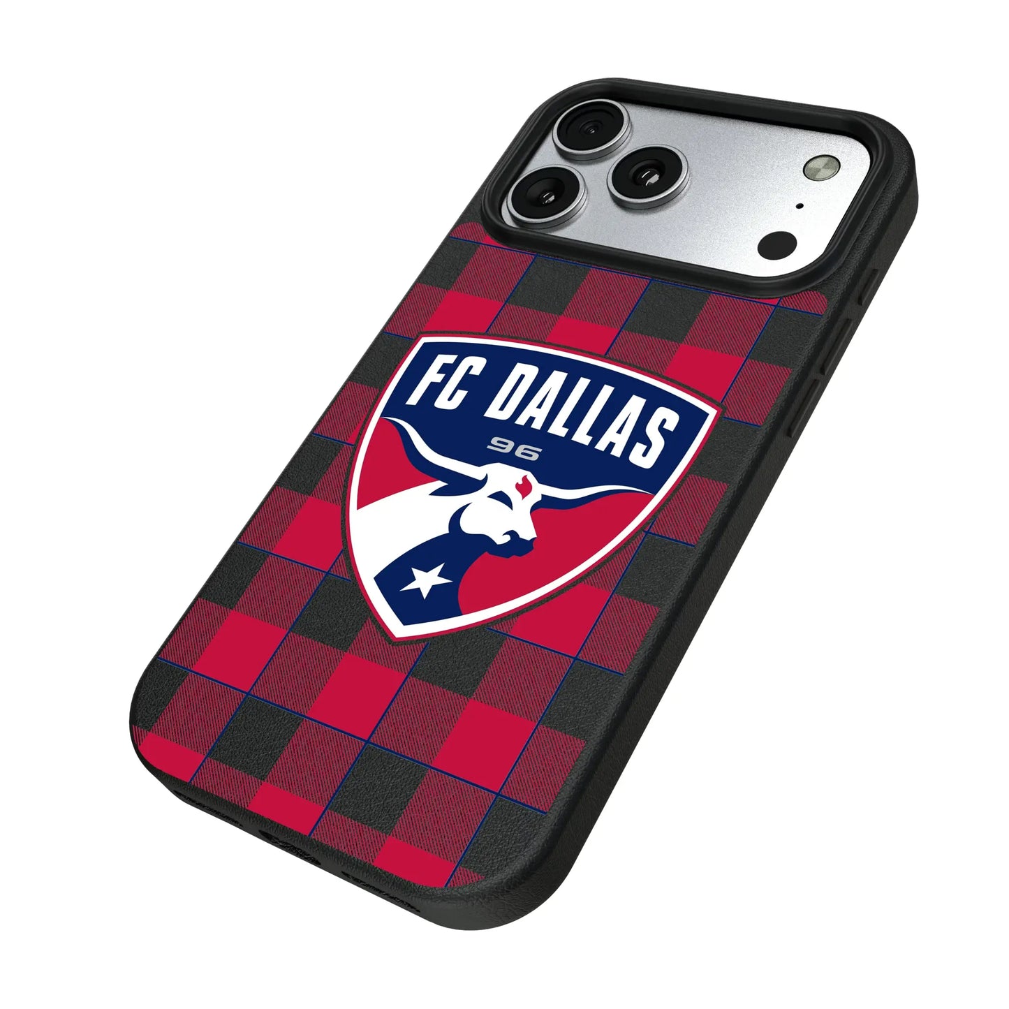 FC Dallas Plaid MagSafe Compatible Phone Case for Apple iPhone