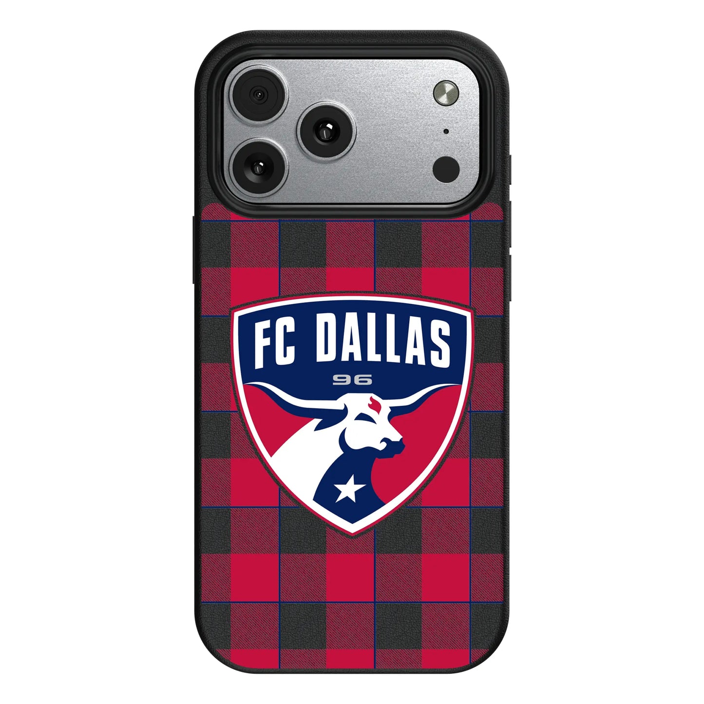 FC Dallas Plaid MagSafe Compatible Phone Case for Apple iPhone