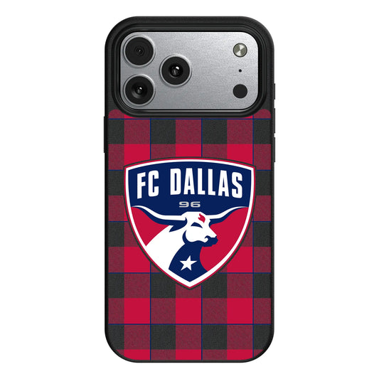 FC Dallas Plaid MagSafe Compatible Phone Case for Apple iPhone