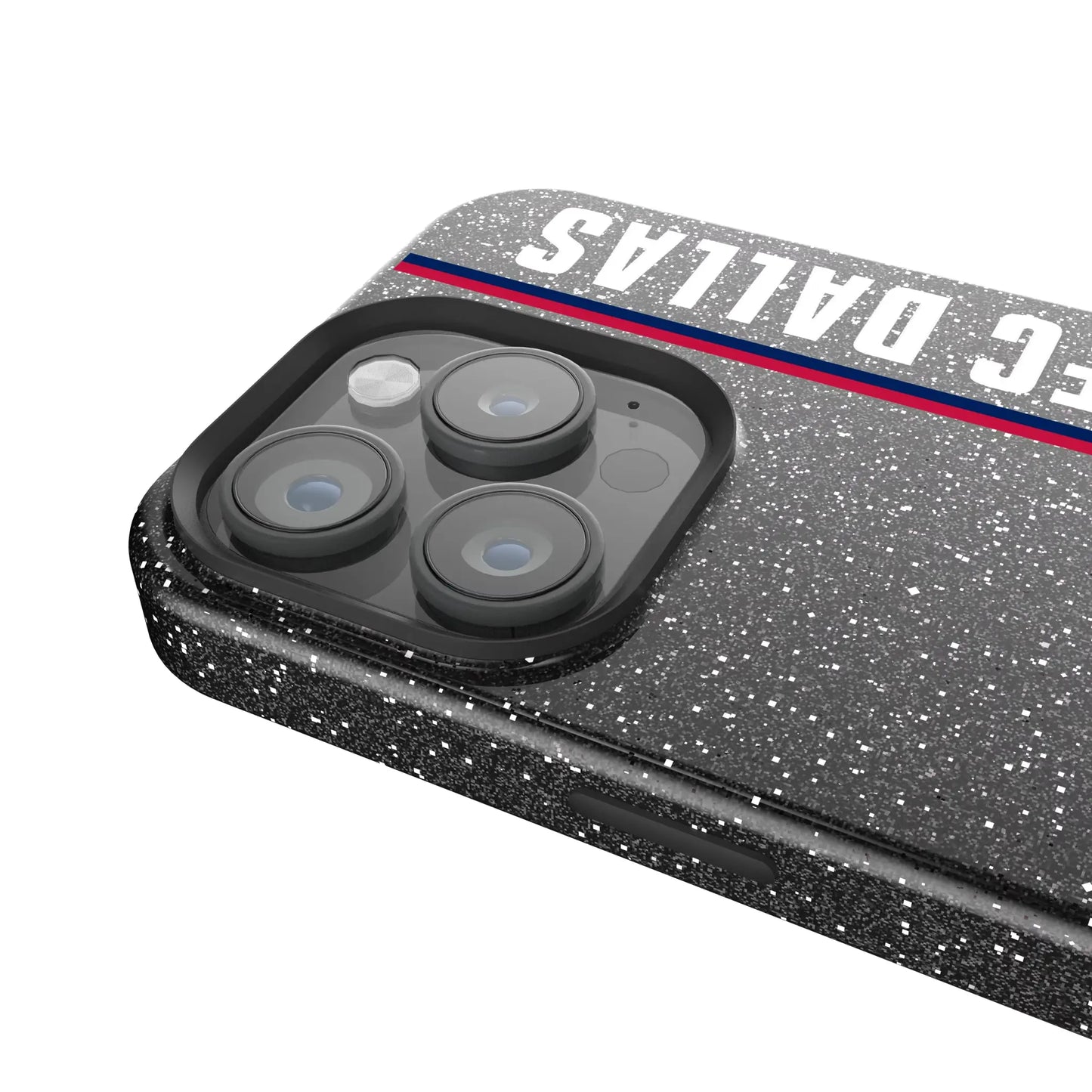 FC Dallas Sidebar Black Bling Phone Case for Apple iPhone