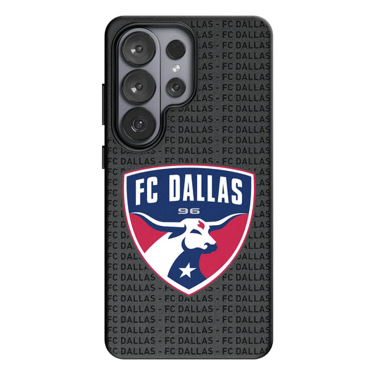 FC Dallas Text Backdrop MagSafe Compatible Phone Case for Samsung Galaxy