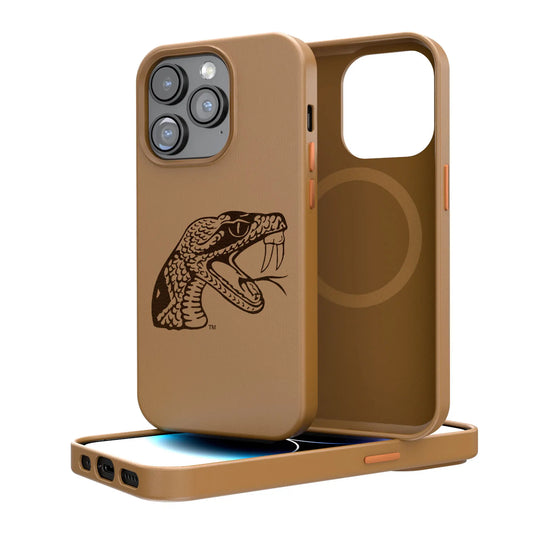 Florida A&M University Rattlers Burn MagSafe Compatible Phone Case for Apple iPhone 14 Series