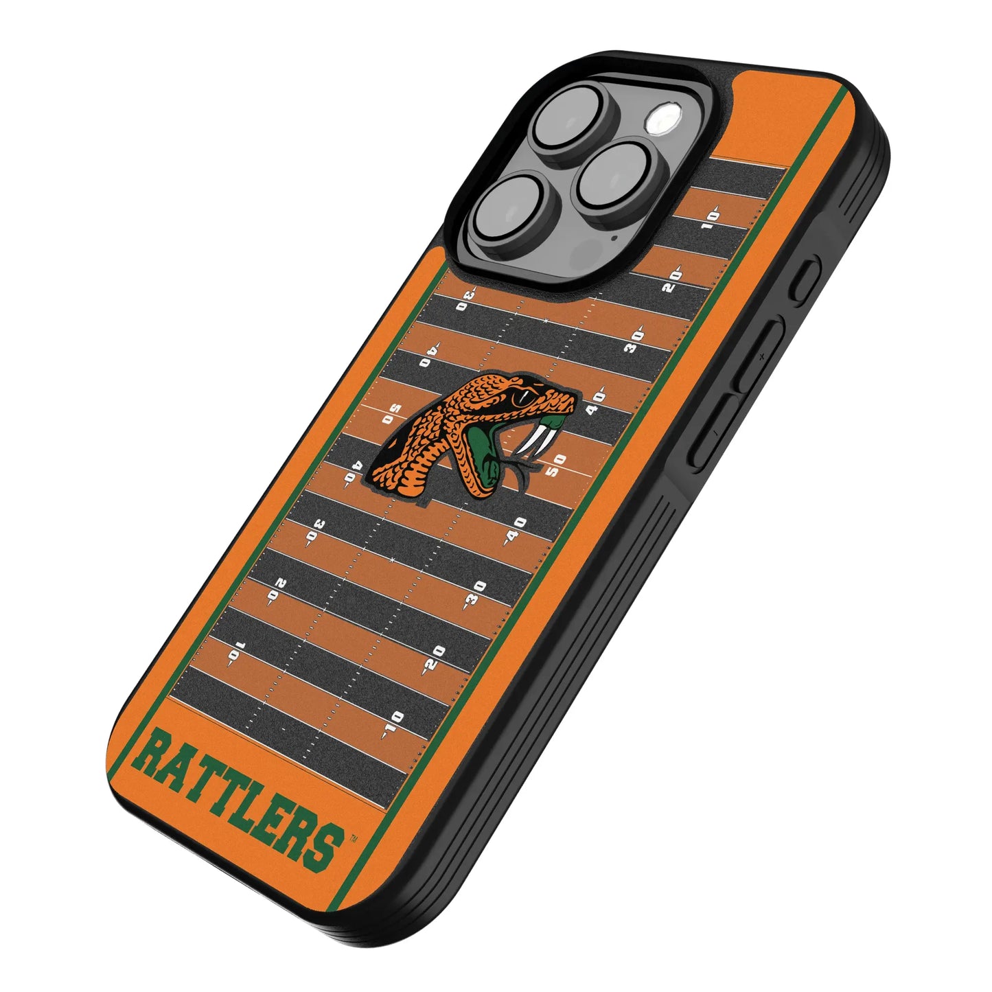 Florida A&M University Rattlers Field Bump Phone Case for Apple iPhone