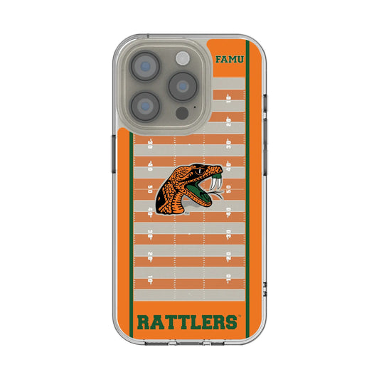 Florida A&M University Rattlers Field Clear Phone Case for Apple iPhone