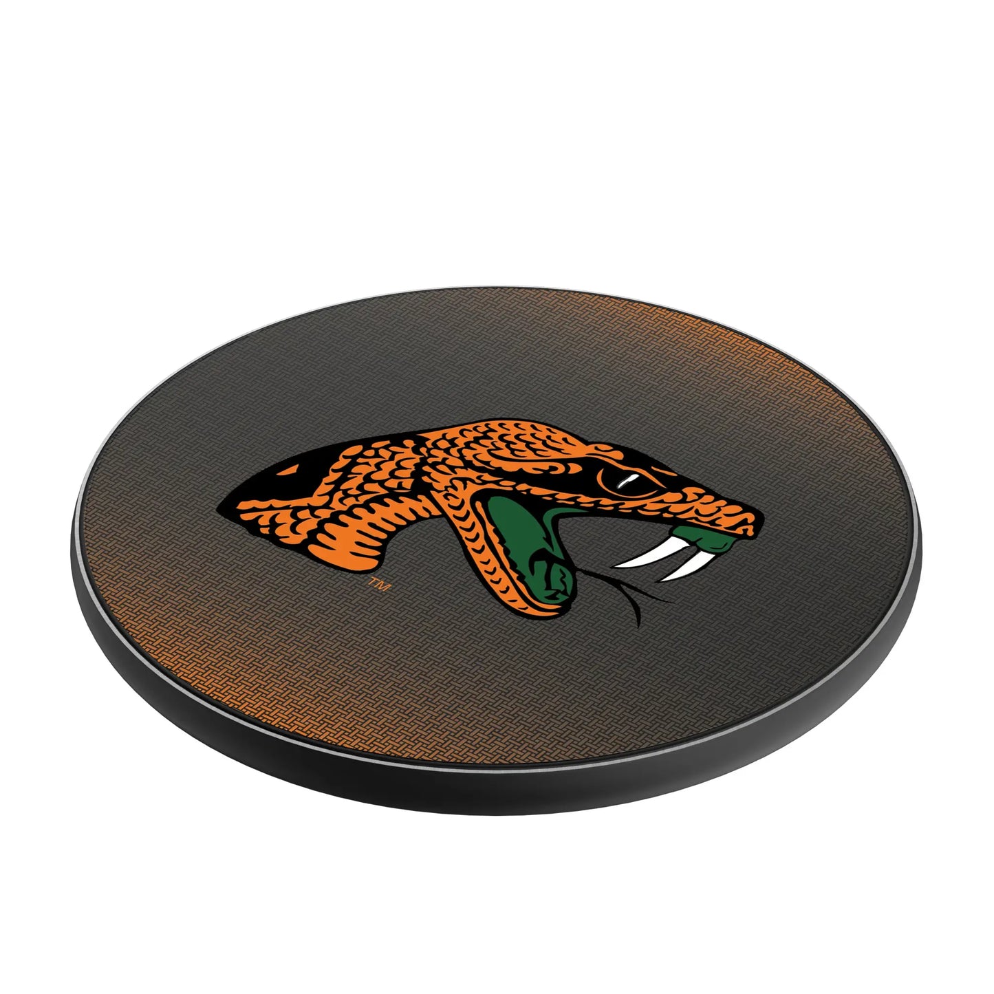 Florida A&M University Rattlers Linen 15-Watt Wireless Charger