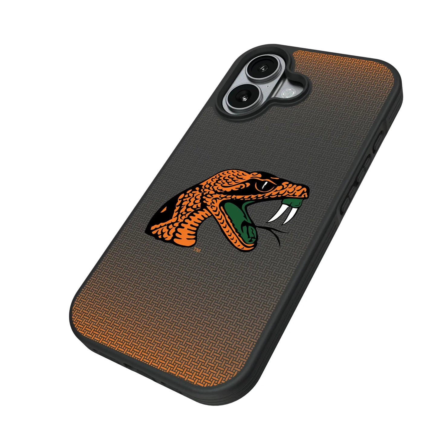 Florida A&M University Rattlers Linen Bump Phone Case for Apple iPhone