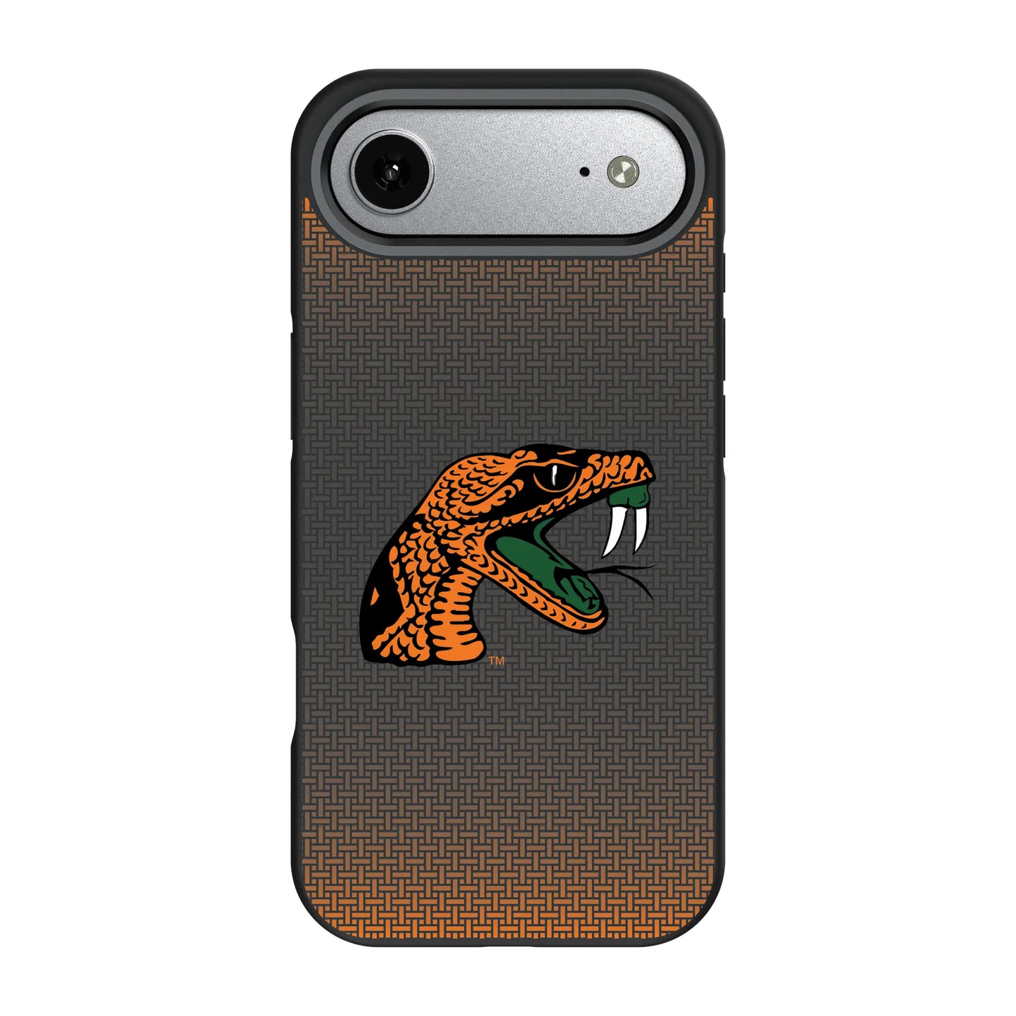Florida A&M University Rattlers Linen Bump Phone Case for Apple iPhone