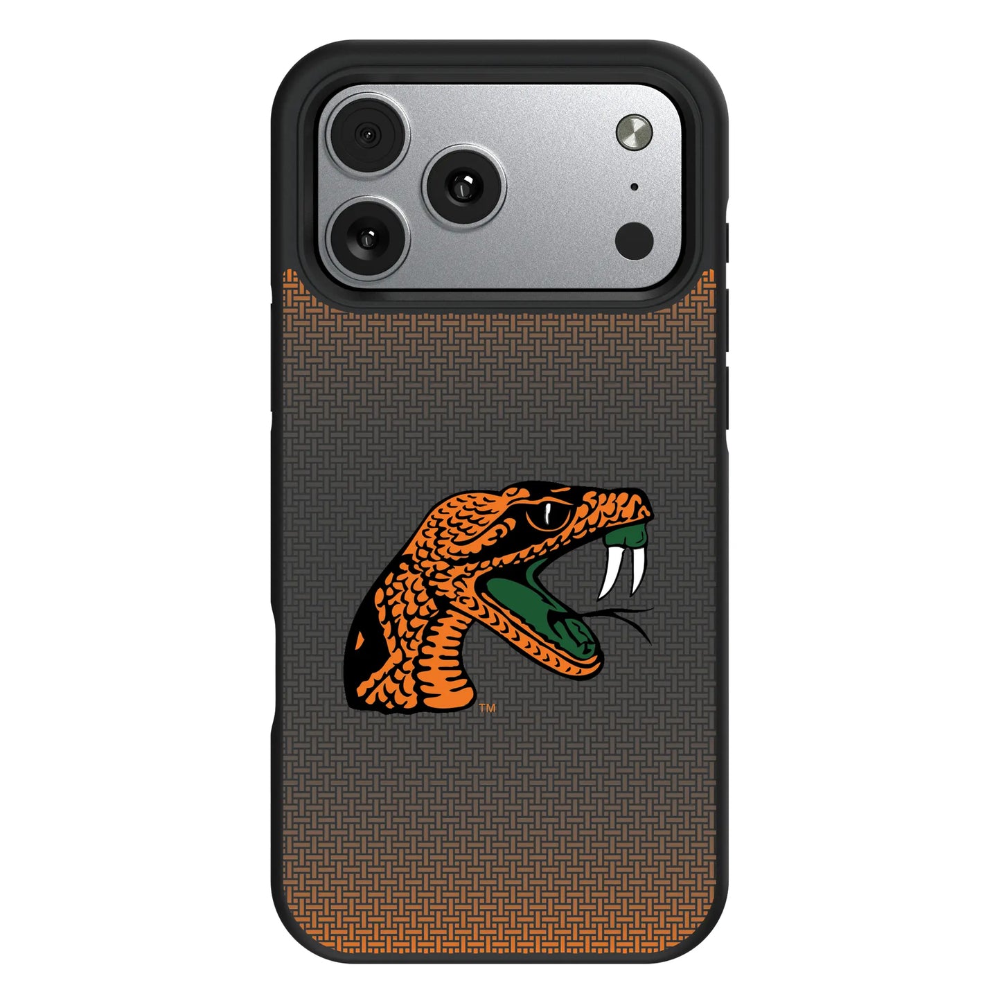 Florida A&M University Rattlers Linen Bump Phone Case for Apple iPhone