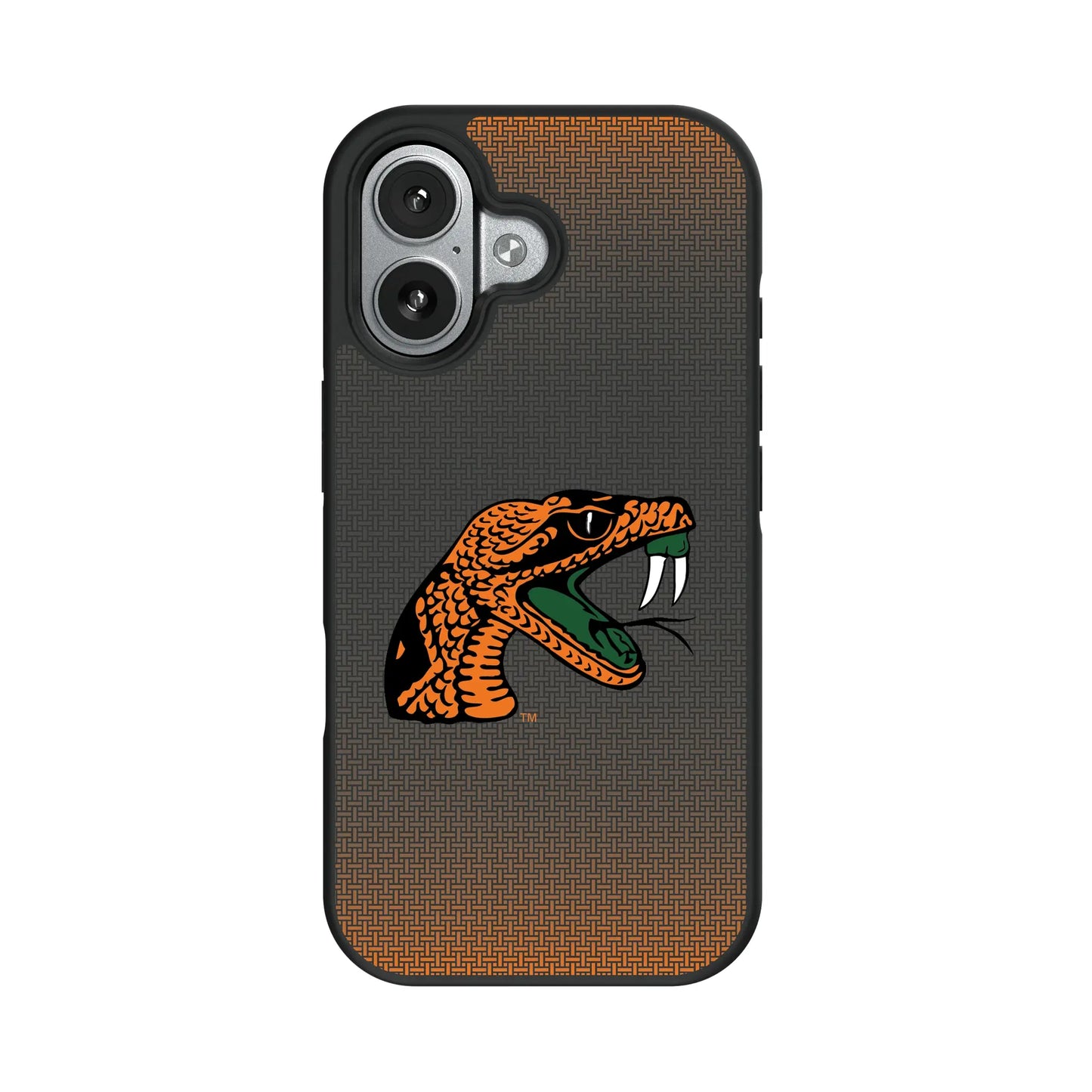 Florida A&M University Rattlers Linen Bump Phone Case for Apple iPhone