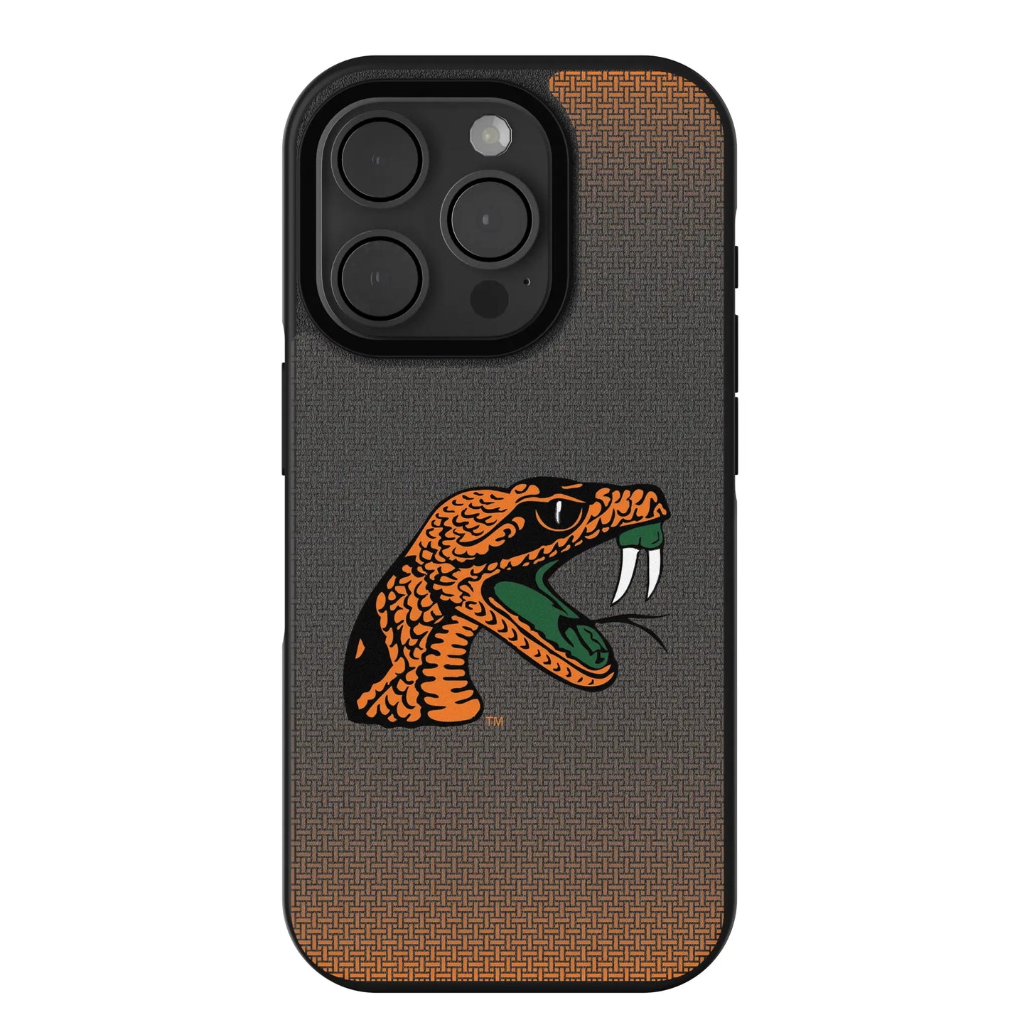 Florida A&M University Rattlers Linen Bump Phone Case for Apple iPhone