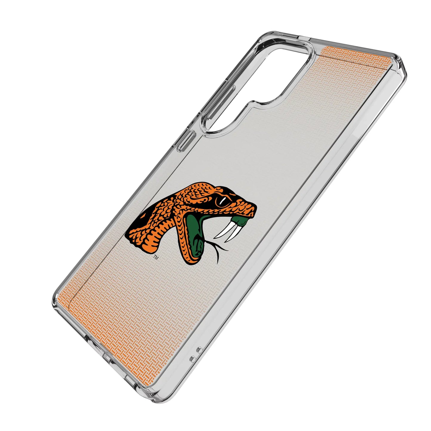 Florida A&M University Rattlers Linen Clear Phone Case for Samsung Galaxy