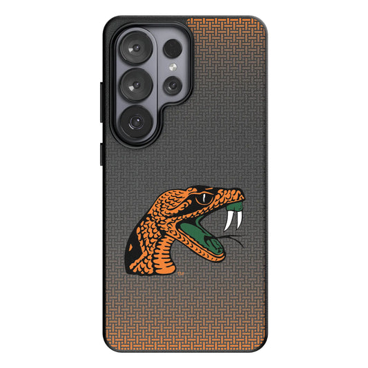 Florida A&M University Rattlers Linen MagSafe Compatible Phone Case for Samsung Galaxy