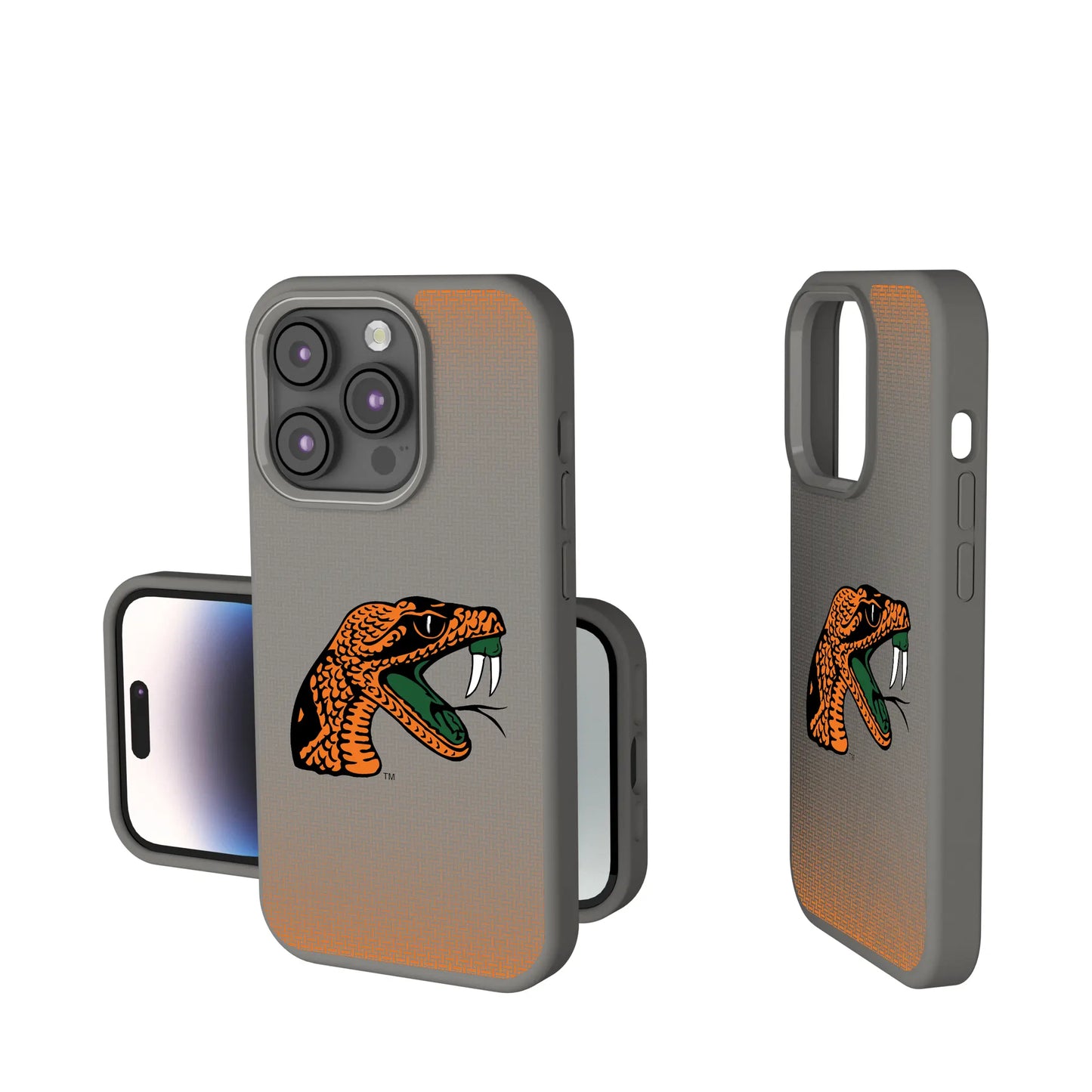 Florida A&M University Rattlers Linen Soft Touch Phone Case for Apple iPhone