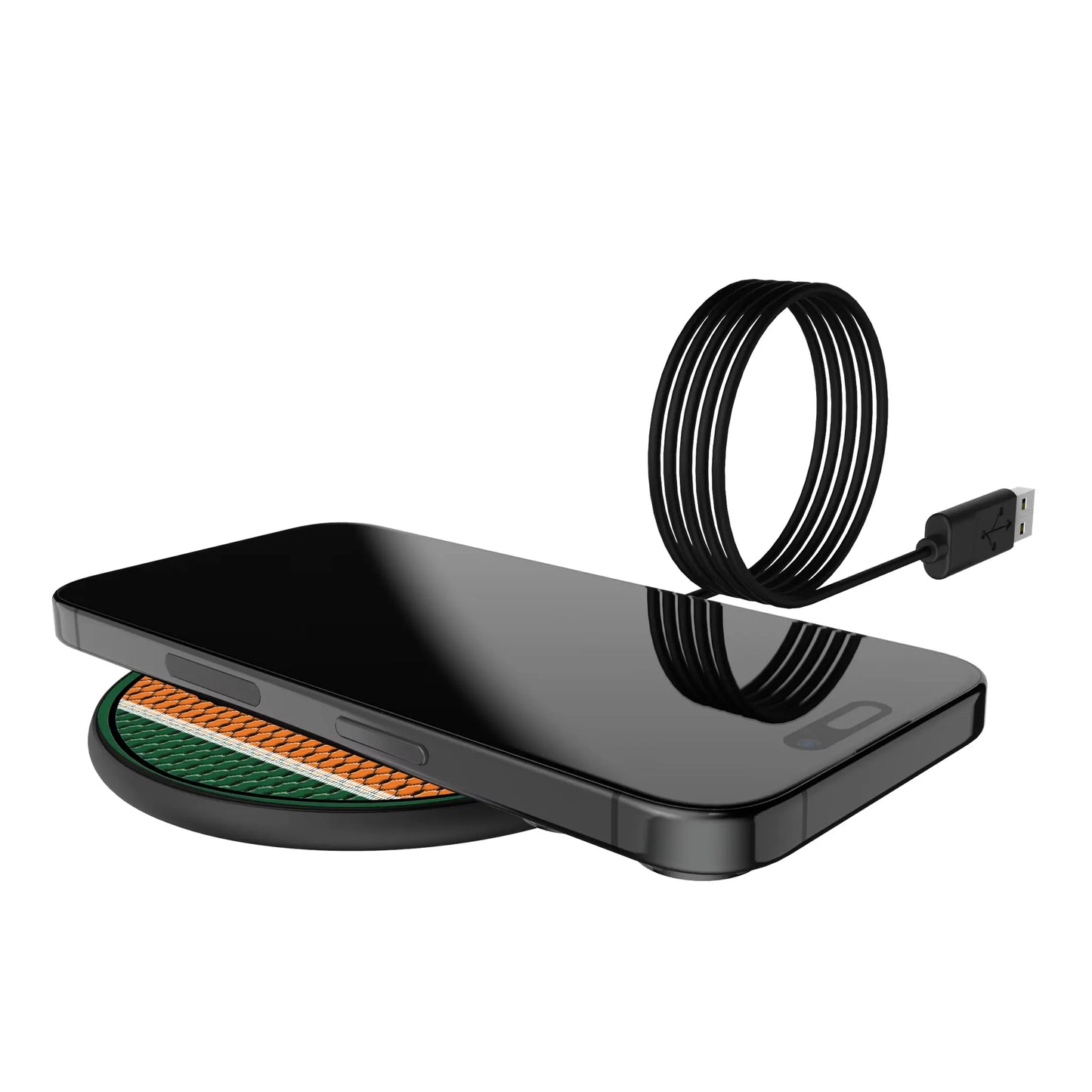 Florida A&M University Rattlers Mesh 15-Watt Wireless Charger