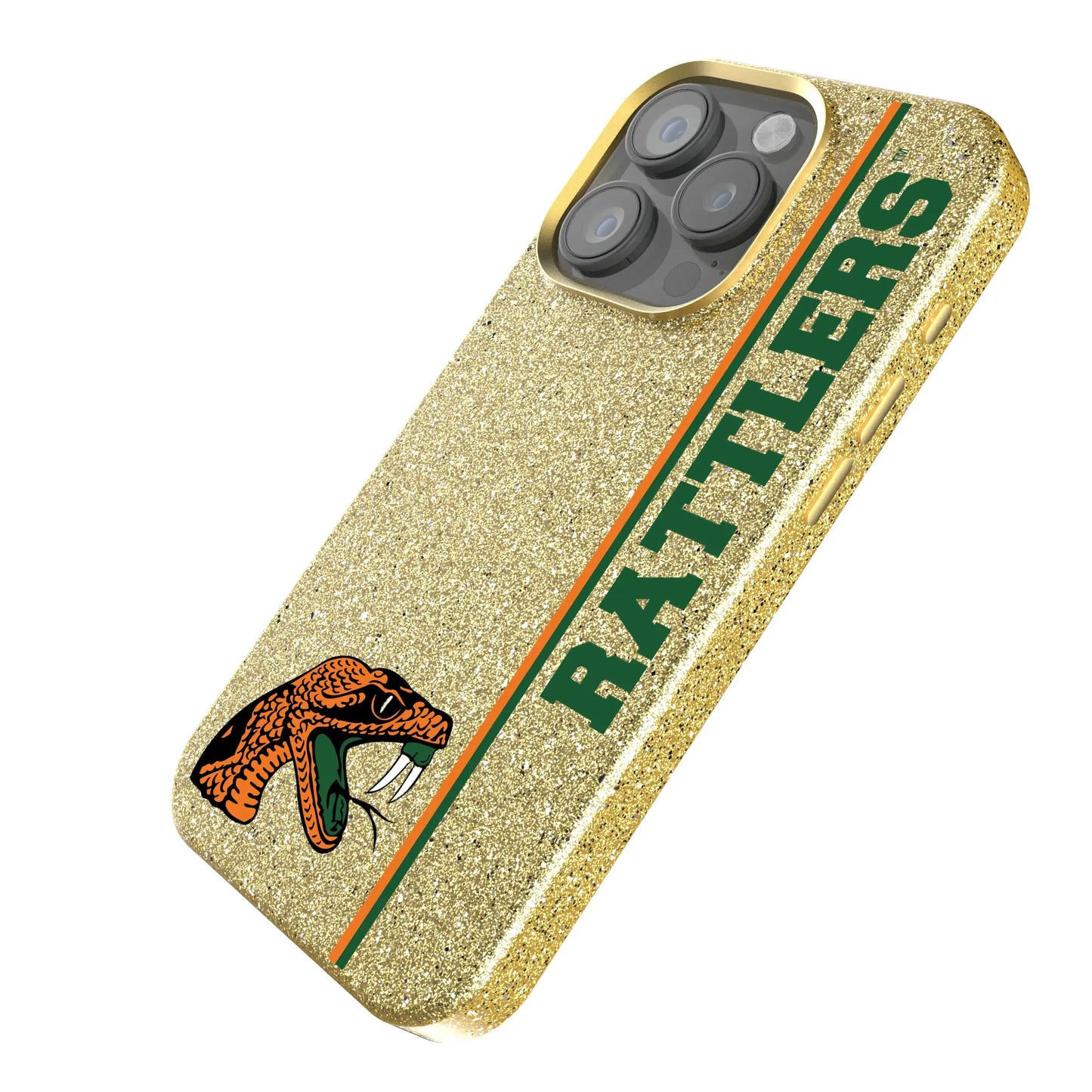 Florida A&M University Rattlers Sidebar Bling Phone Case for Apple iPhone