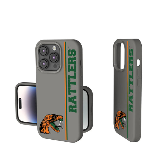 Florida A&M University Rattlers Sidebar Soft Touch Phone Case for Apple iPhone