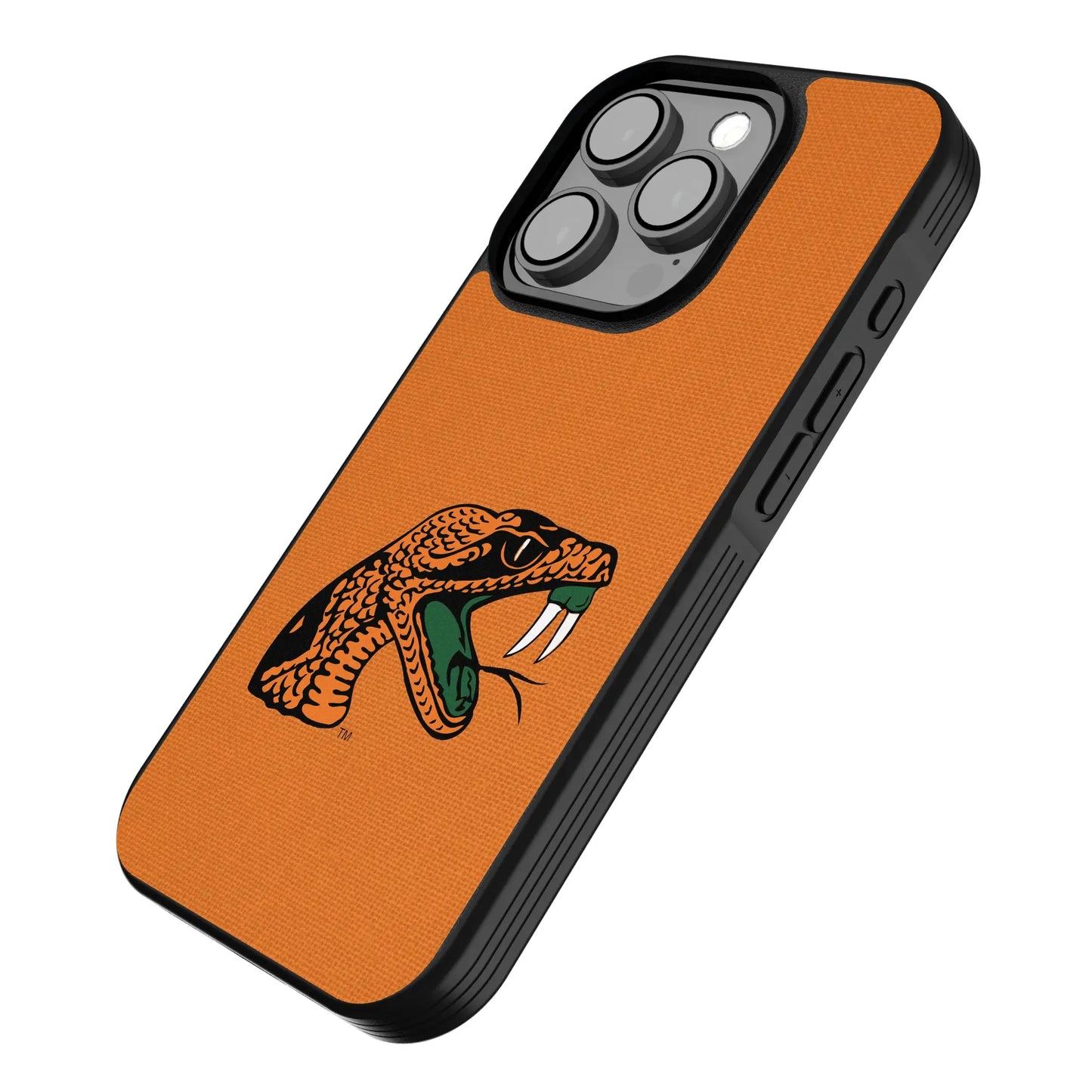 Florida A&M University Rattlers Solid Bump Phone Case for Apple iPhone